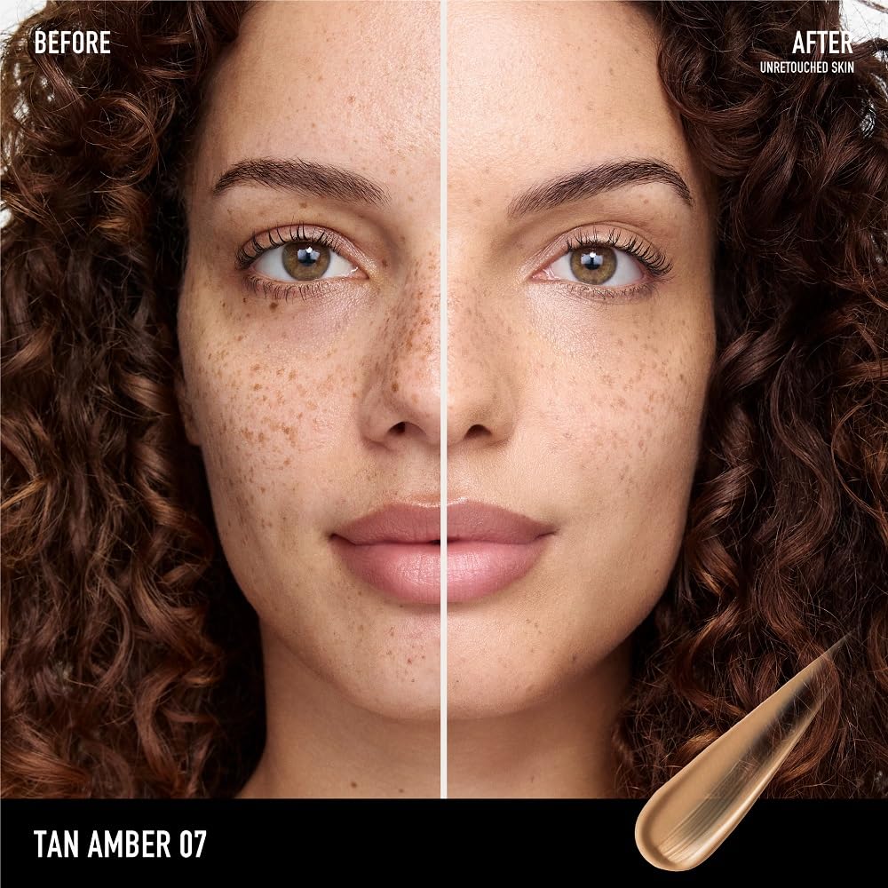 bareMinerals Complexion Rescue Tinted Moisturizer for Face with SPF 30, Travel Size, Tan Amber 07, Vegan, Cruelty-Free & Dermatologist-Tested