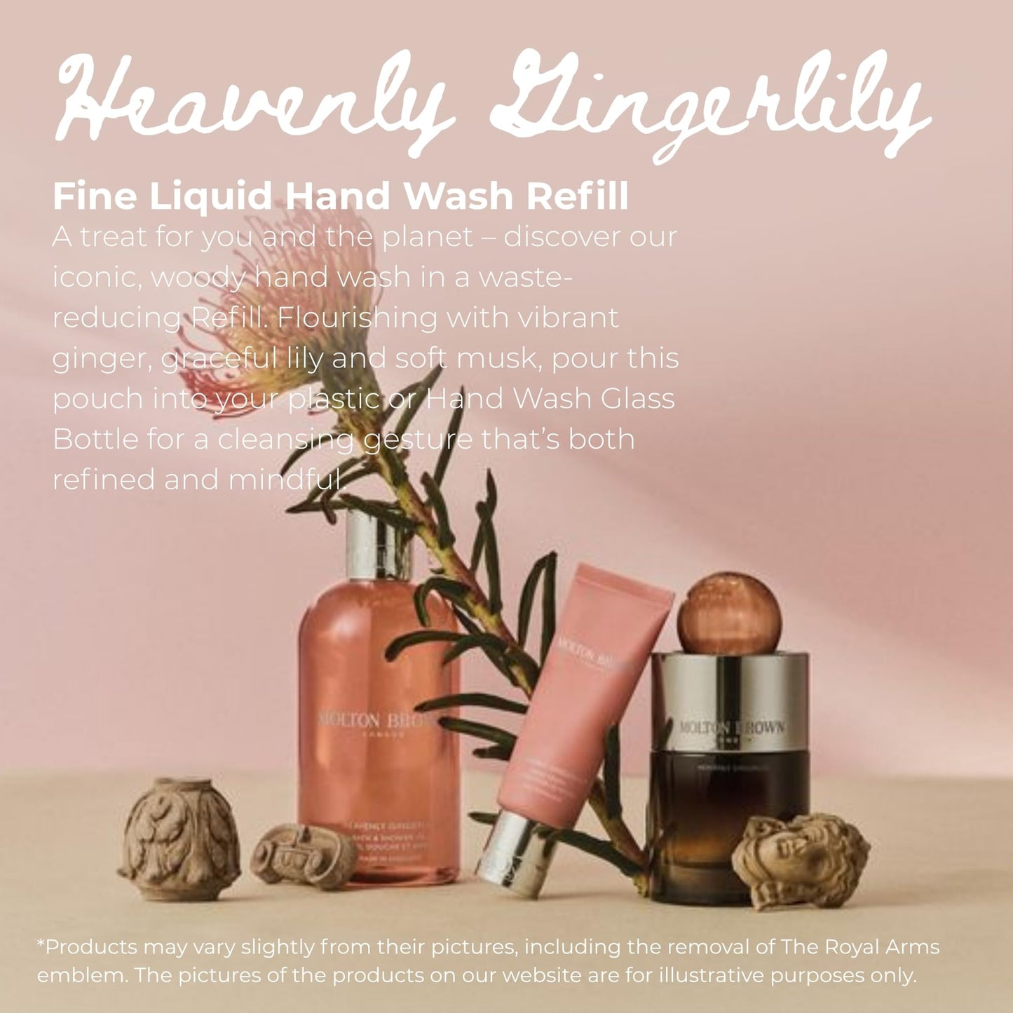 Molton Brown Heavenly Gingerlily Fine Liquid Hand Wash Refill 13.5 fl. oz.