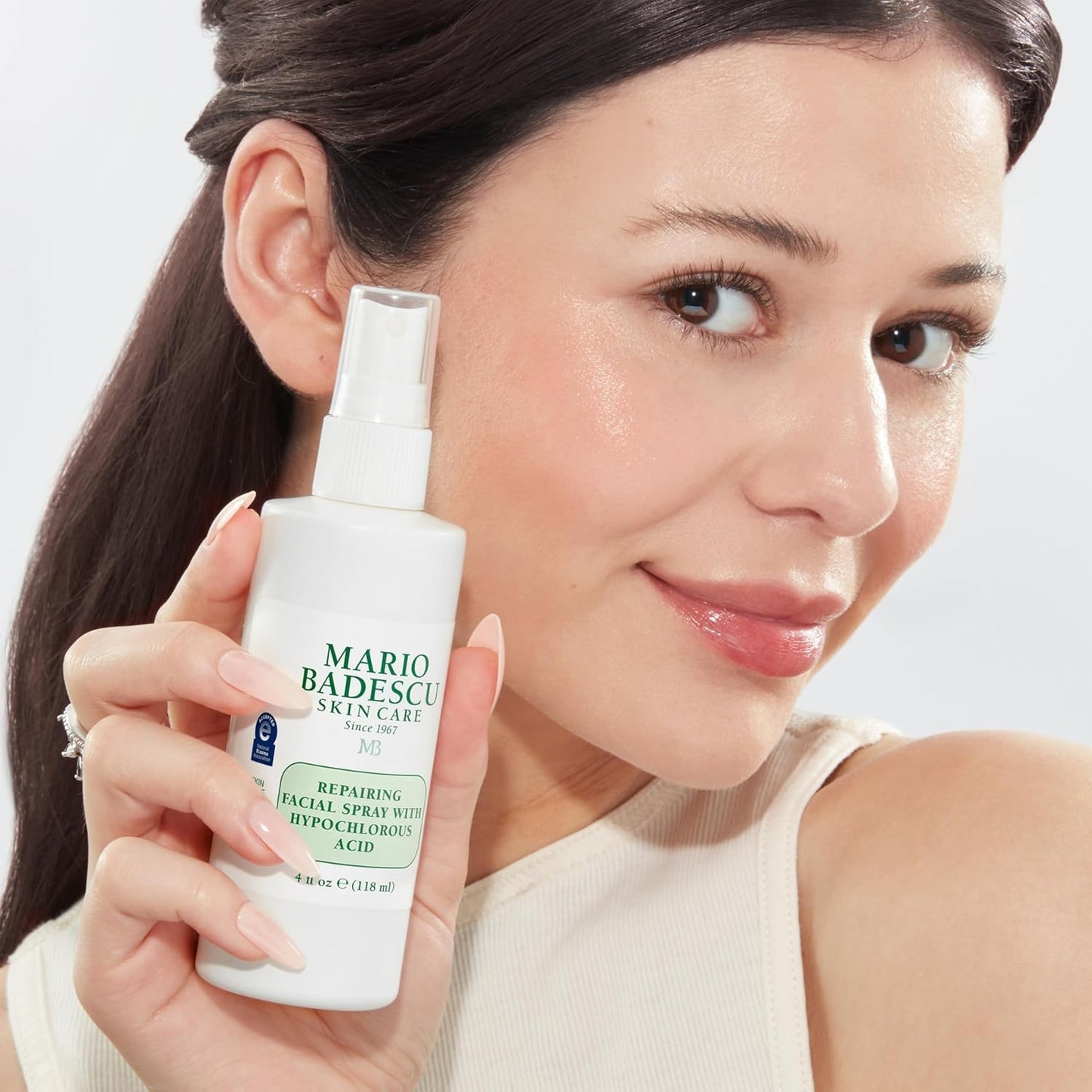 Mario Badescu HOCl Facial Spray – Soothing Hypochlorous Acid for Redness Relief | pH Balancing, Fragrance-Free
