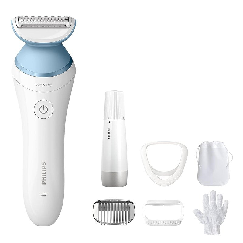 Philips Electric Lady Shaver Series 8000 - Cordless Facial Hair Remover | BRL166/91