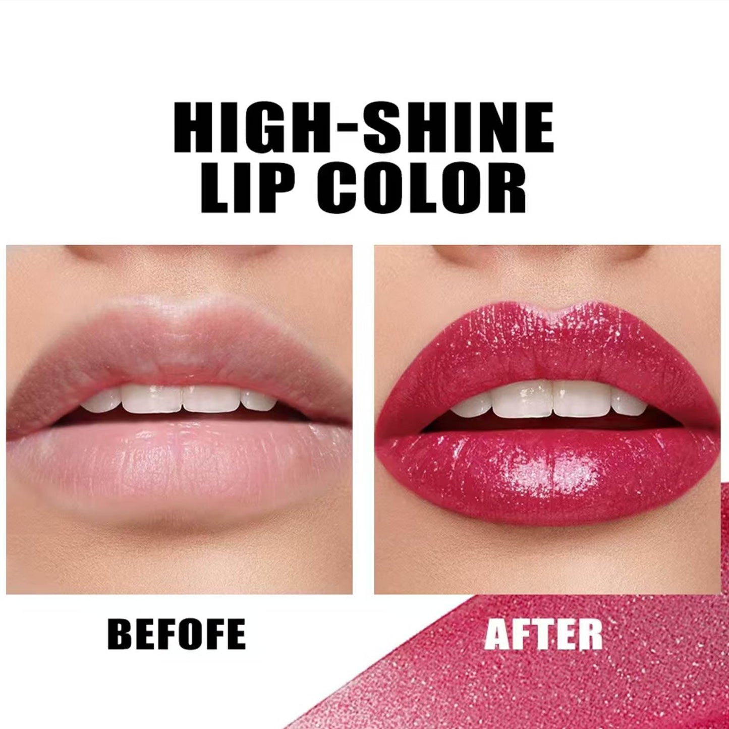 Metiplou Purple Lipstick For Women Matte Nude Glitter Highly Pigmented Moisturizing Lip stick Hypoallergenic Waterproof Long Lasting Lipsticks Quick Makeup Lightweight Portable # 03