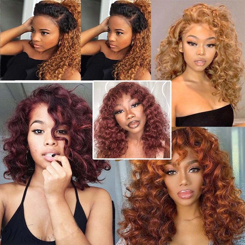 14 16 18 Inch Brown Bundles Human Hair Color 30 Bundles Brown Human Hair Water Wave Bundles Real Unprocessed Hair Wet And Wavy Weave Bundles