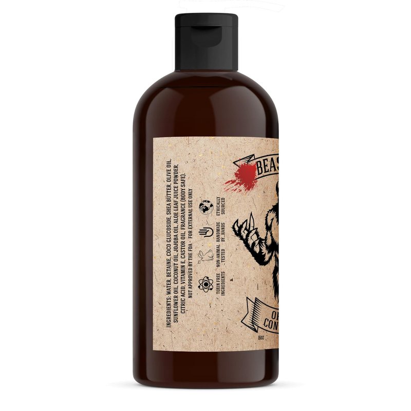 Johnny Slicks Conditioner - Supports Hydrated & Healthy Hair - Organic Oils & Shea Butter - Handmade Grooming - Original Scent - 8 oz