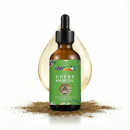 Chebe Oil for Hair Growth - Natural Hair Growth Oil for Stronger, Thicker Hair | 60 ml