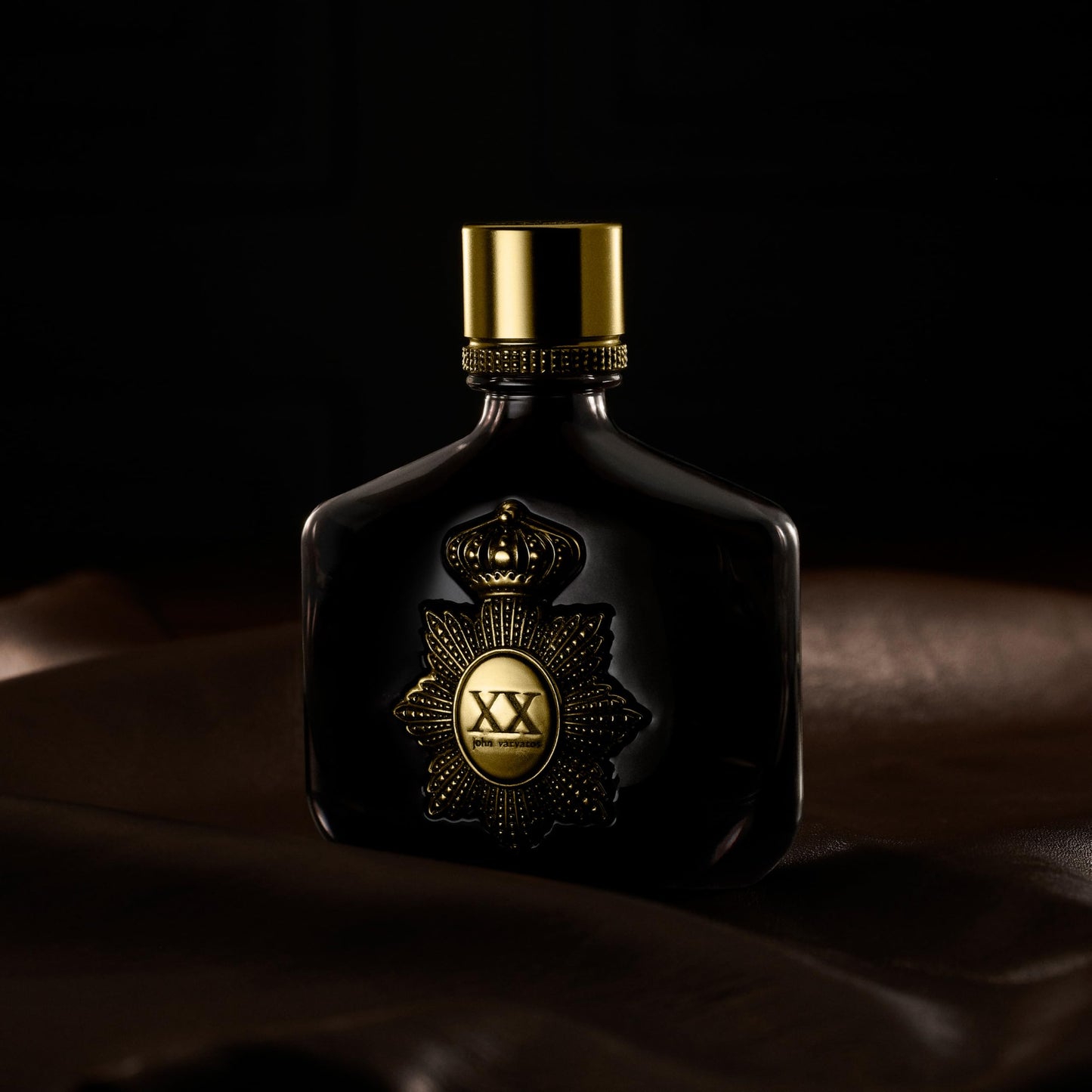 John Varvatos XX Elixir Spray, Cologne for Men, Long-Lasting, Amber Leather Scent with Notes of Rum & Davana Essence, 2.5 fl oz