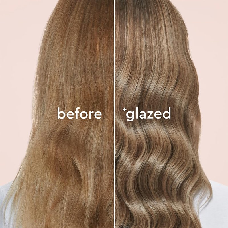 Glaze Supergloss Color Conditioning Gloss – Hydrating Semi-Permanent Color Hair Gloss & Shine Boost – Color Depositing Mask - Cruelty-Free – 6.4 Fl Oz - Brilliant Bronde - Dark Blonde to Light Brown