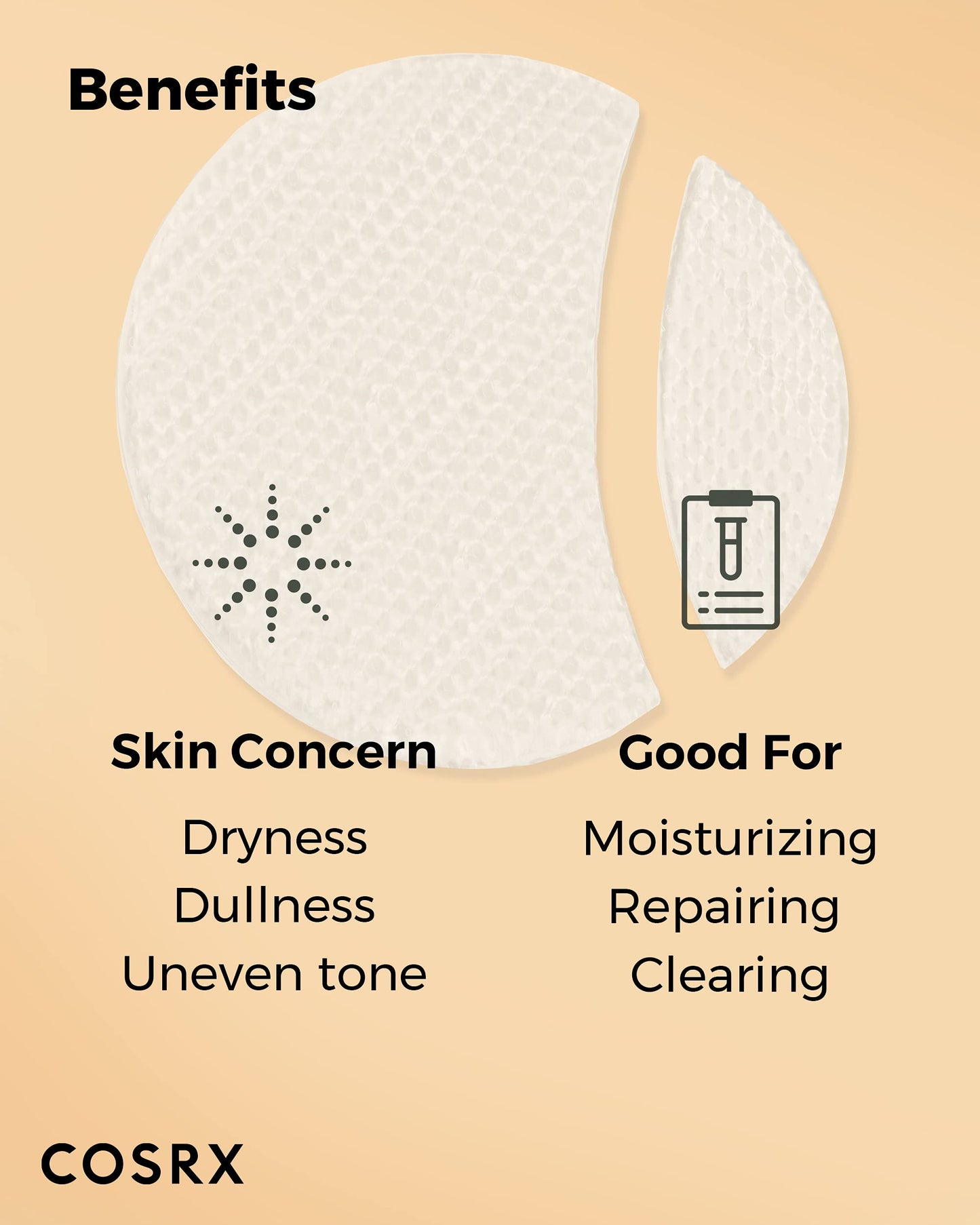 COSRX Advanced Snail Mucin Hydrogel Eye Patch + Peptide Collagen Hydrogel Eye Patch, Korean Skin Care