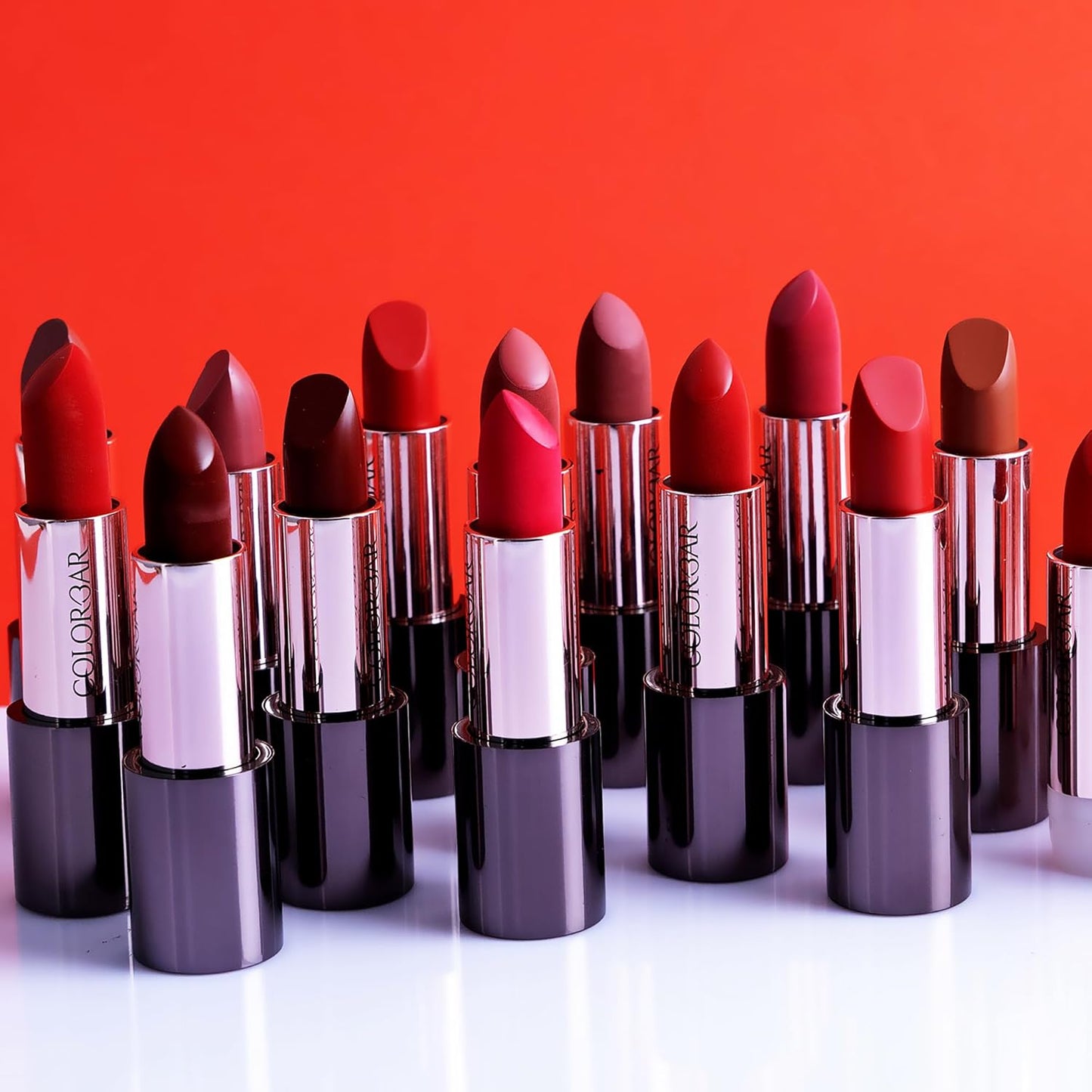 Vegan Matte Lipstick - Long Lasting Formula with Vitamin E & Tea Tree Oil | 012 Seductive Tan - 0.14 oz