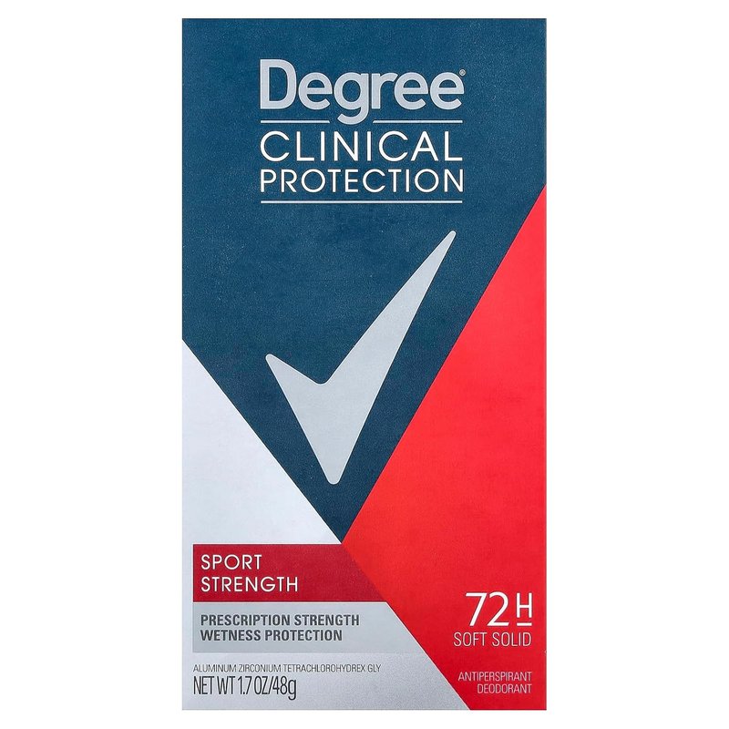 Degree Men Clinical Protection Sport Antiperspirant & Deodorant - 1.7 Oz, Pack of 3