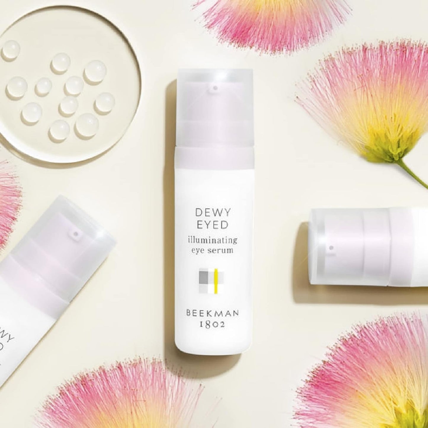 Beekman 1802 Dewy Eyed Illuminating Eye Serum - Fragrance Free - Reduces Puffiness & Dark Circles - With Goat Milk & Aloe Vera - Good for Sensitive Skin - Cruelty Free