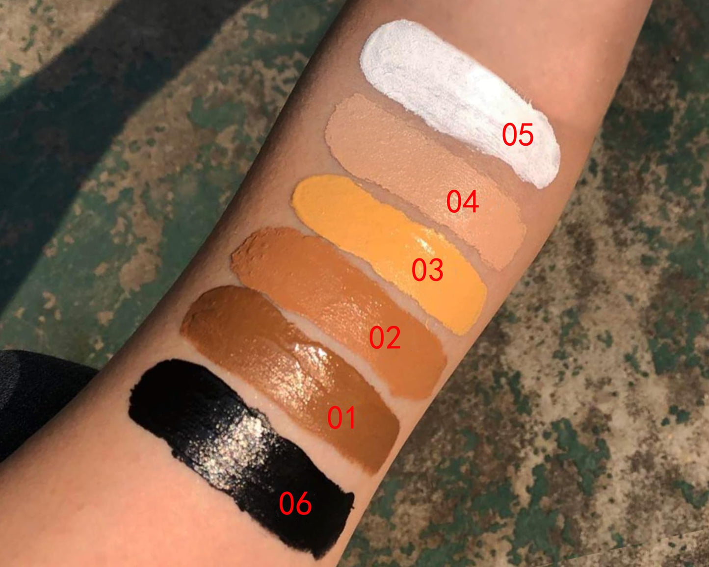 Fendy Eyeshadow Primer,Primer Face Makeup Eye Shadow Base,Anti-Aging Eyeshadow Primer Potion Waterproof Great for Oily Lids Primer (Light brown-02)