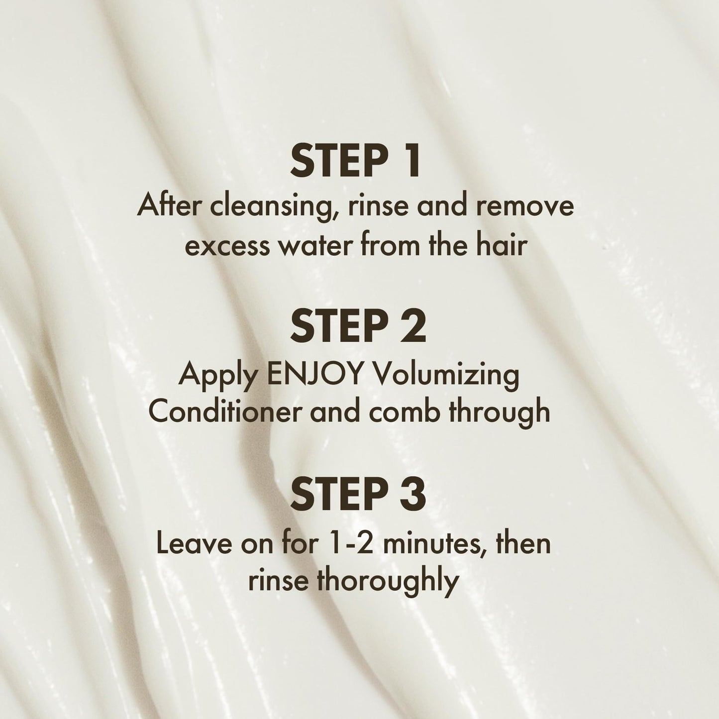 Enjoy Volumizing Conditioner, Lightweight Moisture and Body for Fine or Limp Hair, Shine-Enhancing and Fuller-Looking Strands, pH 4.5–5.5, 10.1 Fl Oz