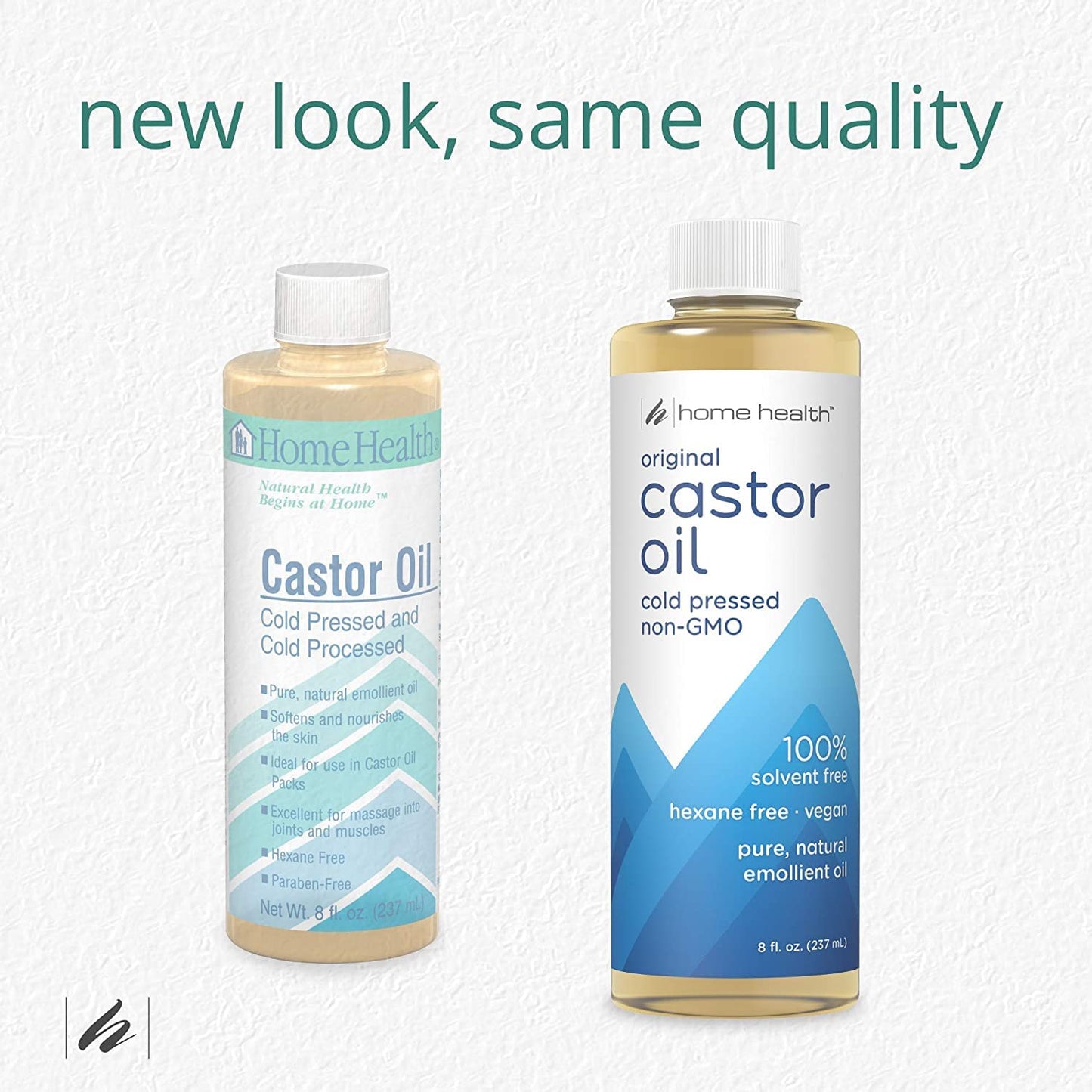 Castor Oil for Body, Skin & Brows - USDA Organic, Non-GMO | 32 fl oz, Pack of 2 - Cold Pressed, Hexane Free