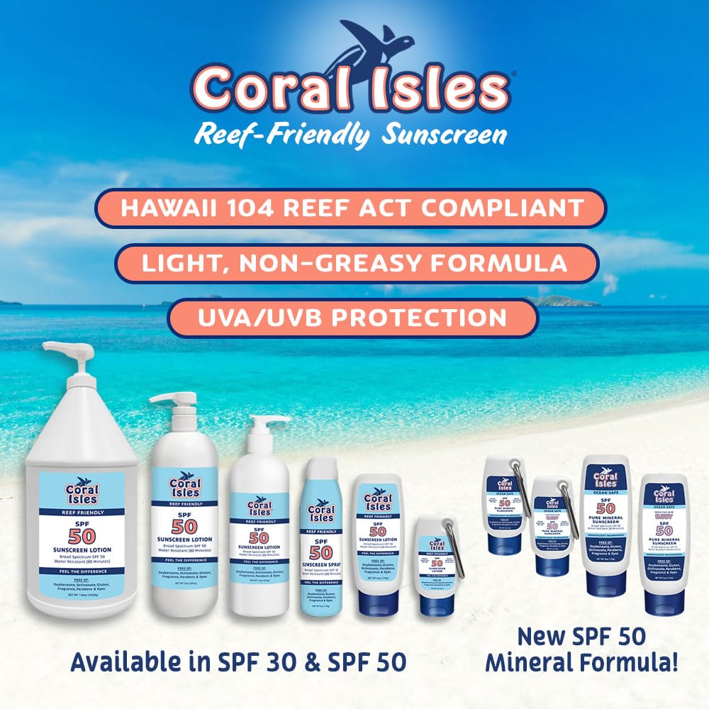 Rocky Mountain Sunscreen - Reef Safe SPF 50 Lotion - Broad Spectrum UVA/UVB Protection - Water Resistant, Hypoallergenic Sun Care - Non-Greasy Body Sunscreen Lotion - With Pump (16 Fl Oz), 1Pack