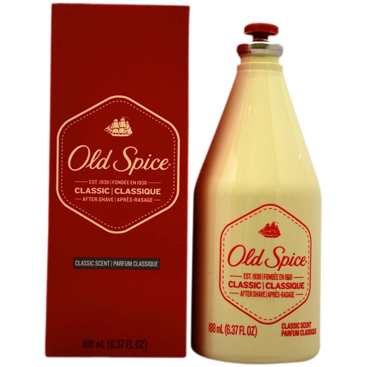 Old Spice Classic After Shave 6.37 oz (Pack of 3)