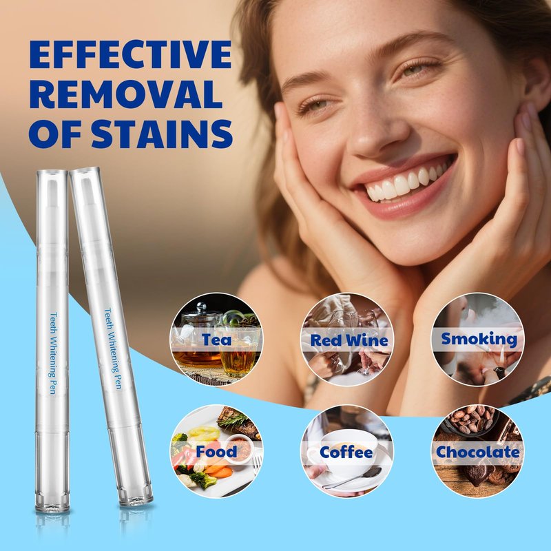 KTSAY Teeth Whitening Pen - Effective Stain Removal Teeth Whitening Gel