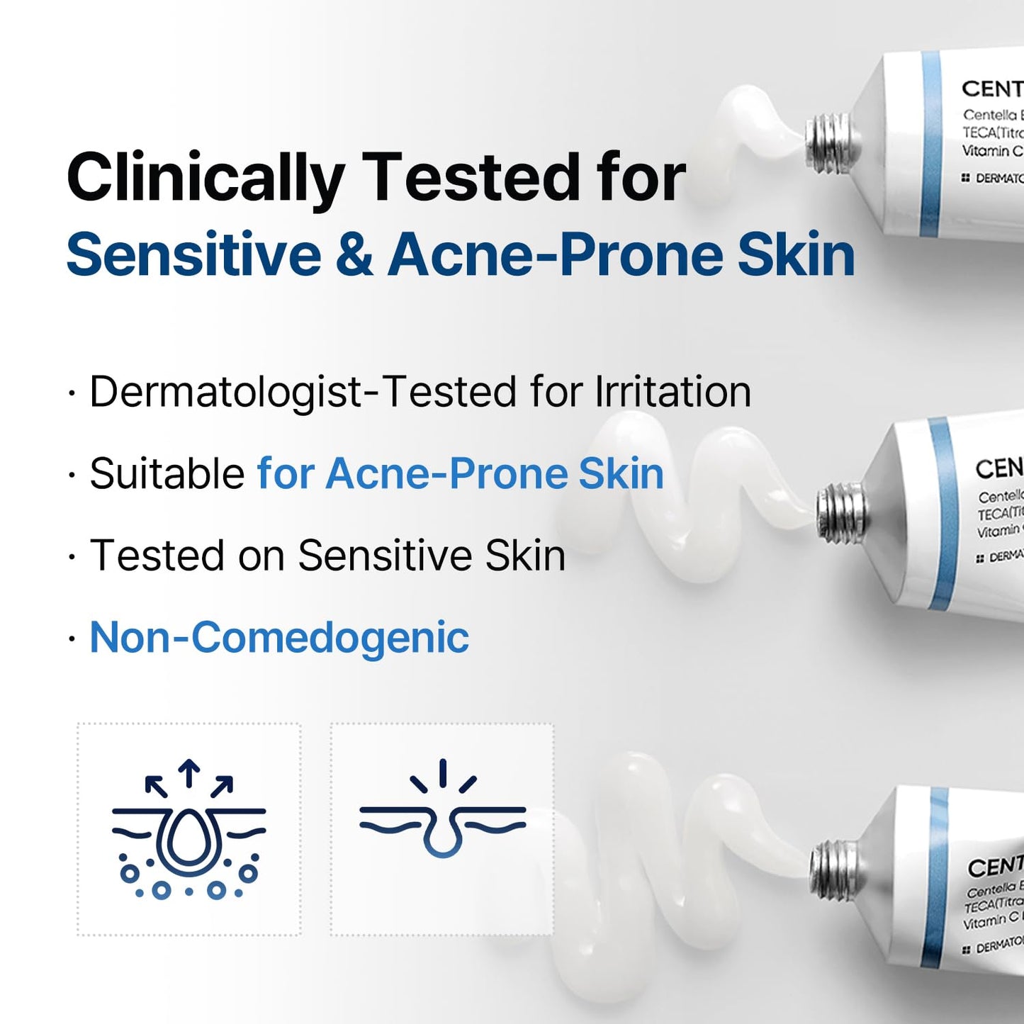 MILDLAB Centella Oint Cream | Facial Cream for Troubled & Sensitive Skin with TECA, Niacinamide, Centella Exosome | Spot Care, Korean Skin Care (30 g/1.05 oz)