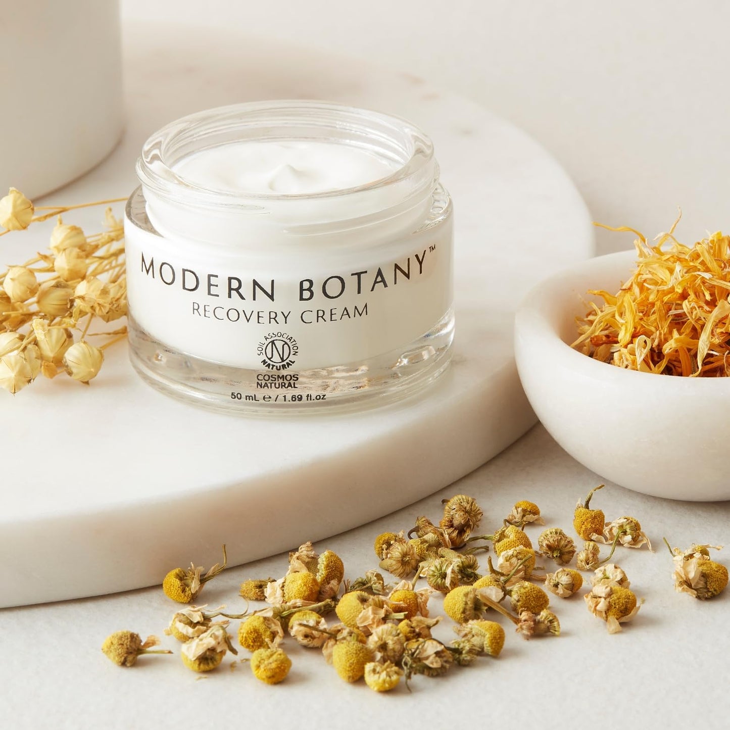 Modern Botany Recovery Cream | Helps to Hydrate & Moisturize | Dermatologically Tested & Suitable for Sensitive Skin | Cosmos Natural 99.75% Natural Origin of Total