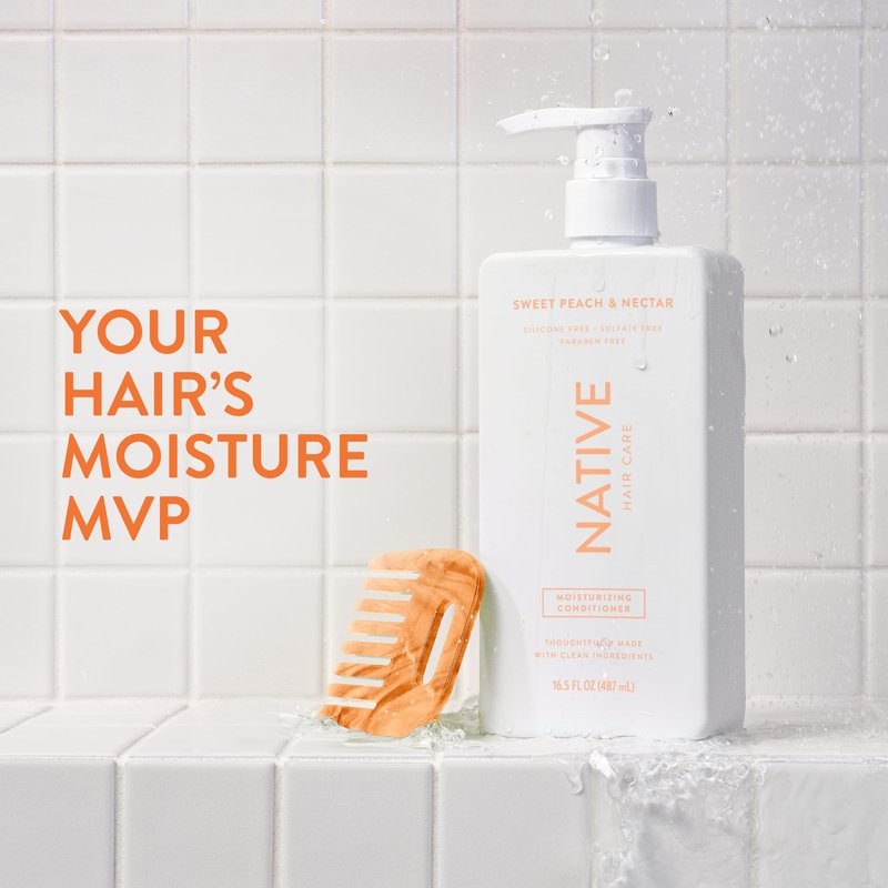 Native Moisturizing Conditioner Sweet Peach & Nectar 16.5 fl Oz.