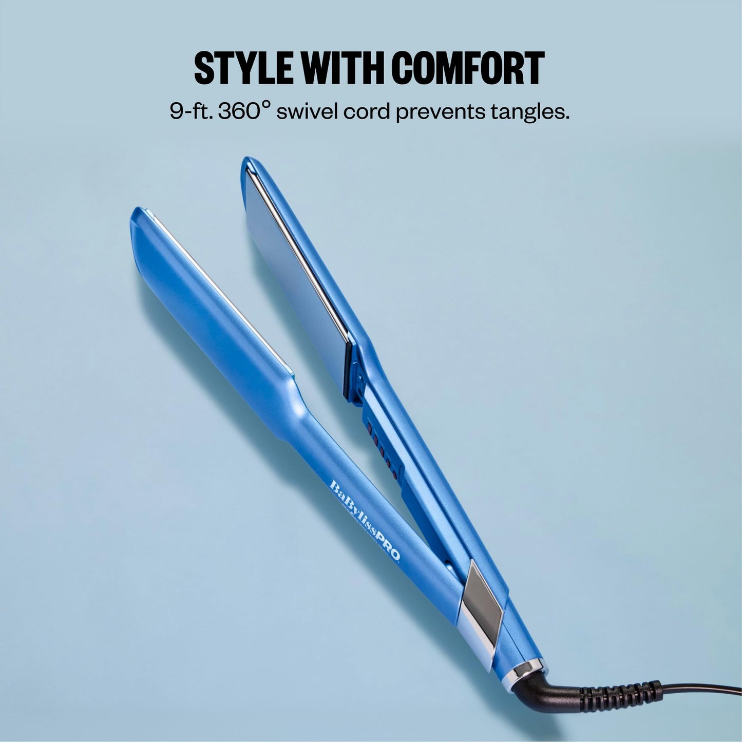 BaBylissPRO Nano Titanium 2-in. Flat Iron Hair Straightener