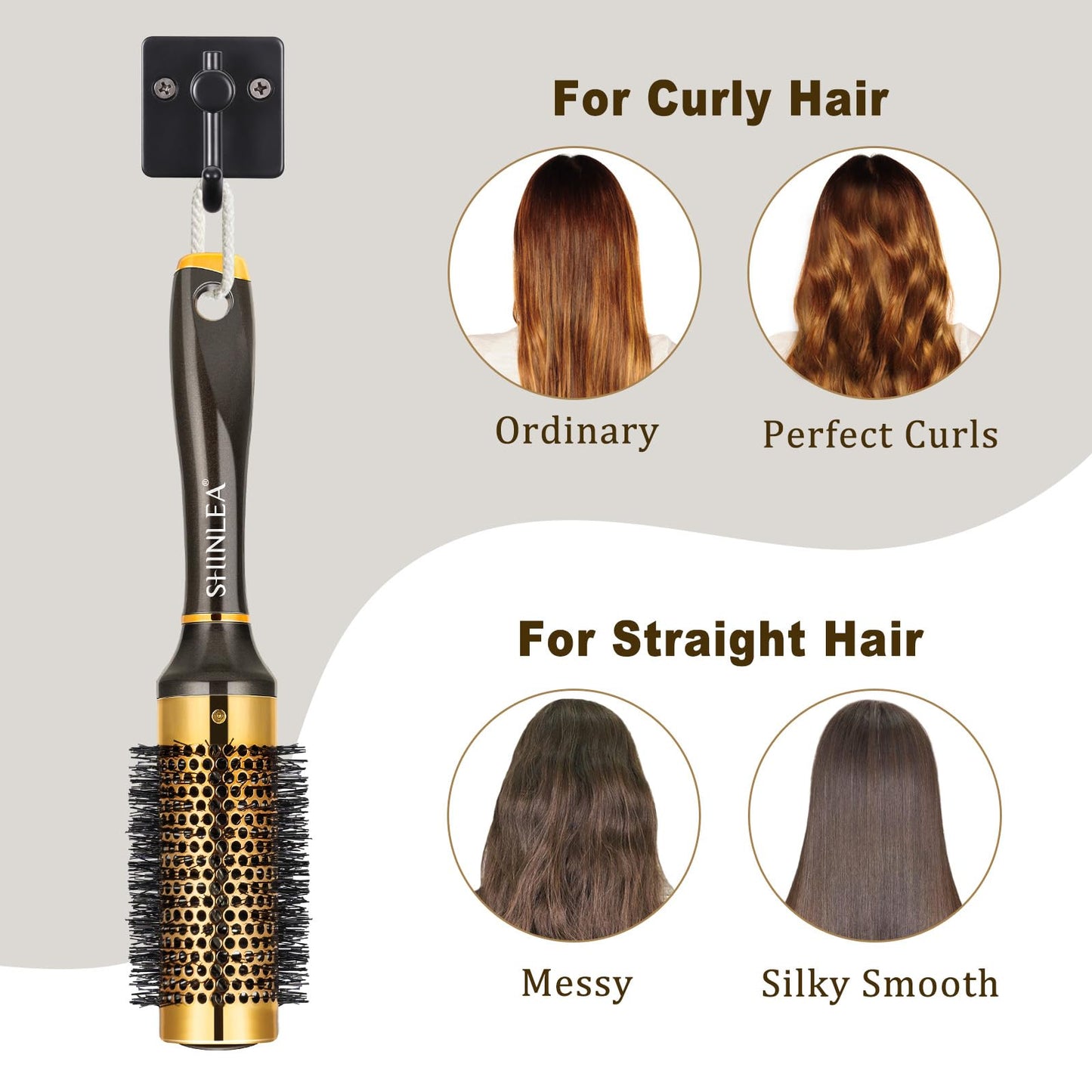 Round Hair Brush for Blow Drying