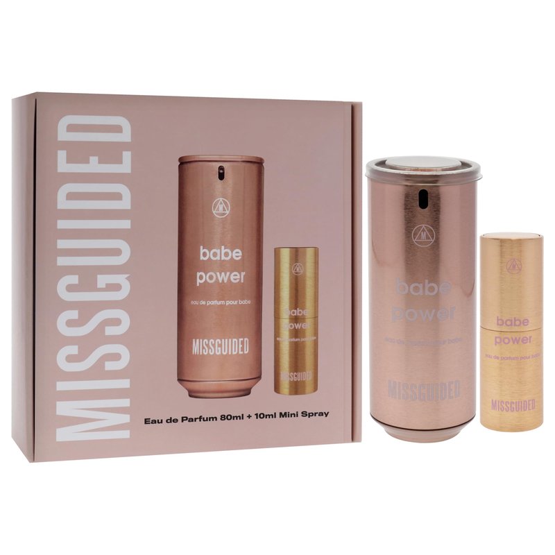 Babe Power by Missguided for Women - 2 Pc Gift Set 2.7oz EDP Spray, 0.34oz EDP Spray