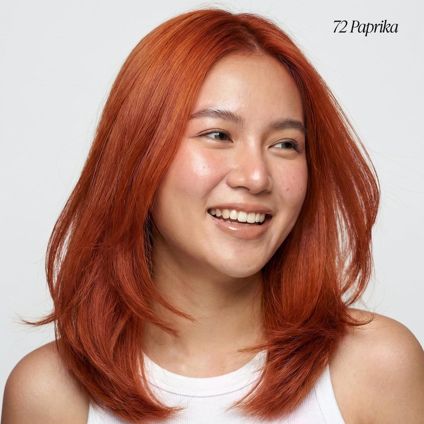 Adore Semi Permanent Hair Color (072 Paprika) | Vegan & Cruelty-Free Brown Hair Dye | No Ammonia, No Peroxide, No Alcohol | 4 Fl Oz