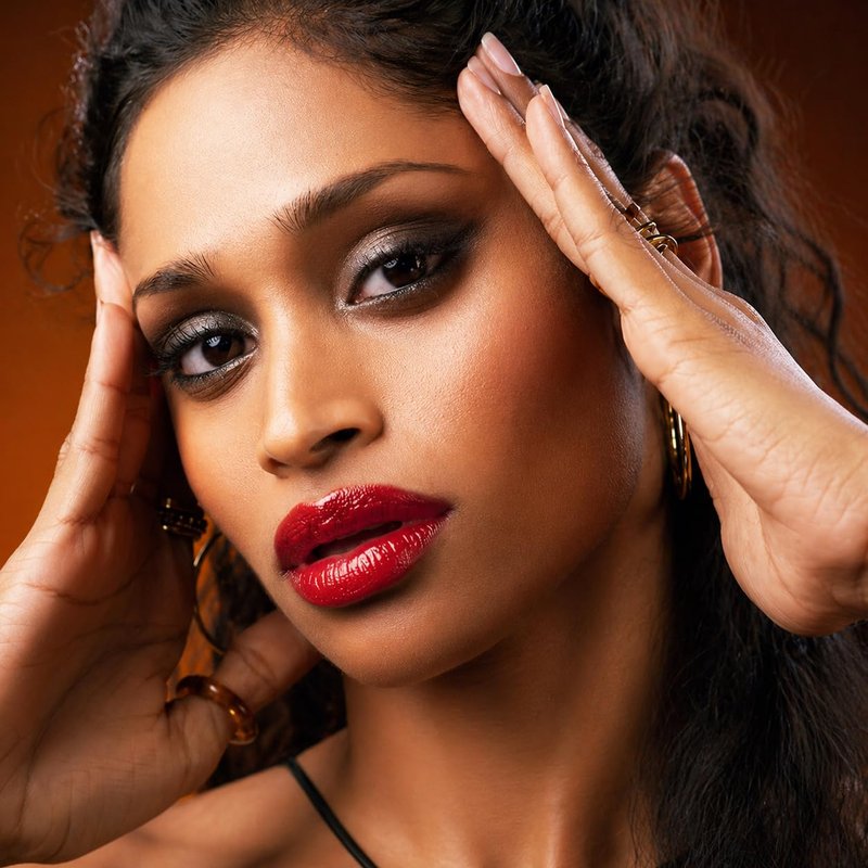Defiance Beauty Fearless Age-Defying Lipstick Makeup - Moisturizing & Long Lasting Lipstick for Women - Electric Blue-Red