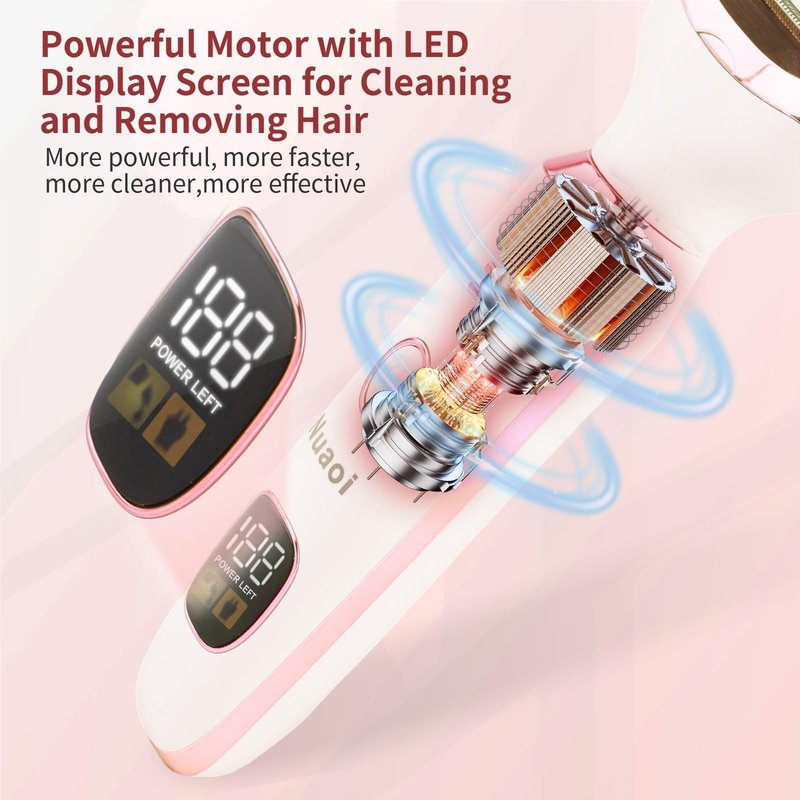 Electric Shaver Razors for Women - 5 in 1 Bikini Trimmer for Women Body Hair Trimmer Facial Hair Removal Cordless Rechargeable Body Shaver for Face Chin Arms Underarm Legs Arms Eyebrow (Pink)