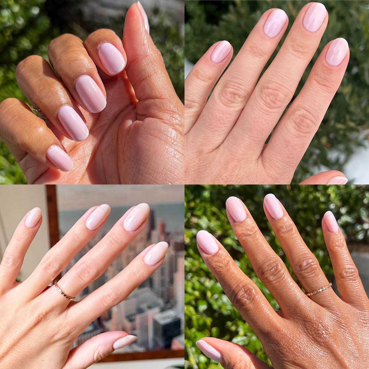 Olive & June Long Lasting Nail Polish | Plump Gel-Like Finish No Lamp Needed | Lasts up to 10 days | Salon-Quality 15-Free Vegan & Cruelty-Free Chip-Resistant | Strawberry Scone