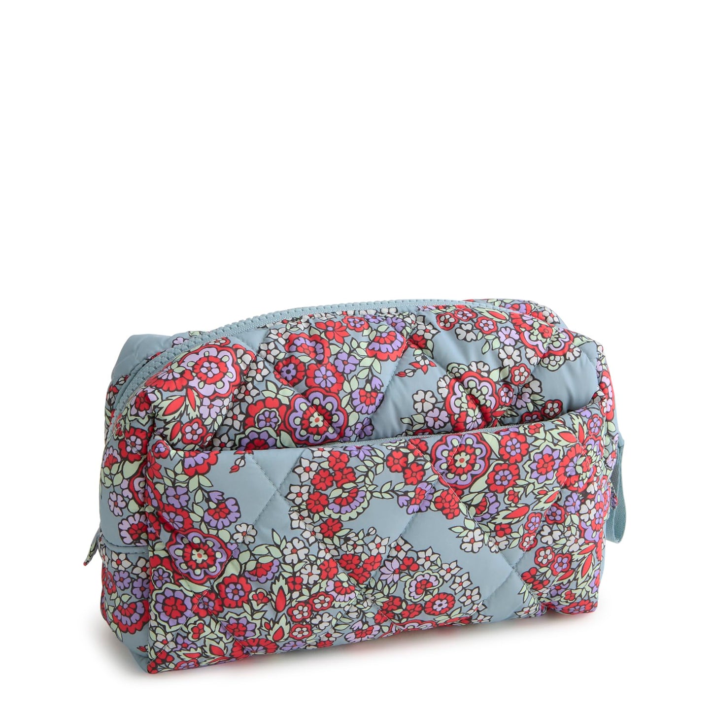 Featherweight Medium Cosmetic Makeup Bag, Paisley Bouquet, One Size