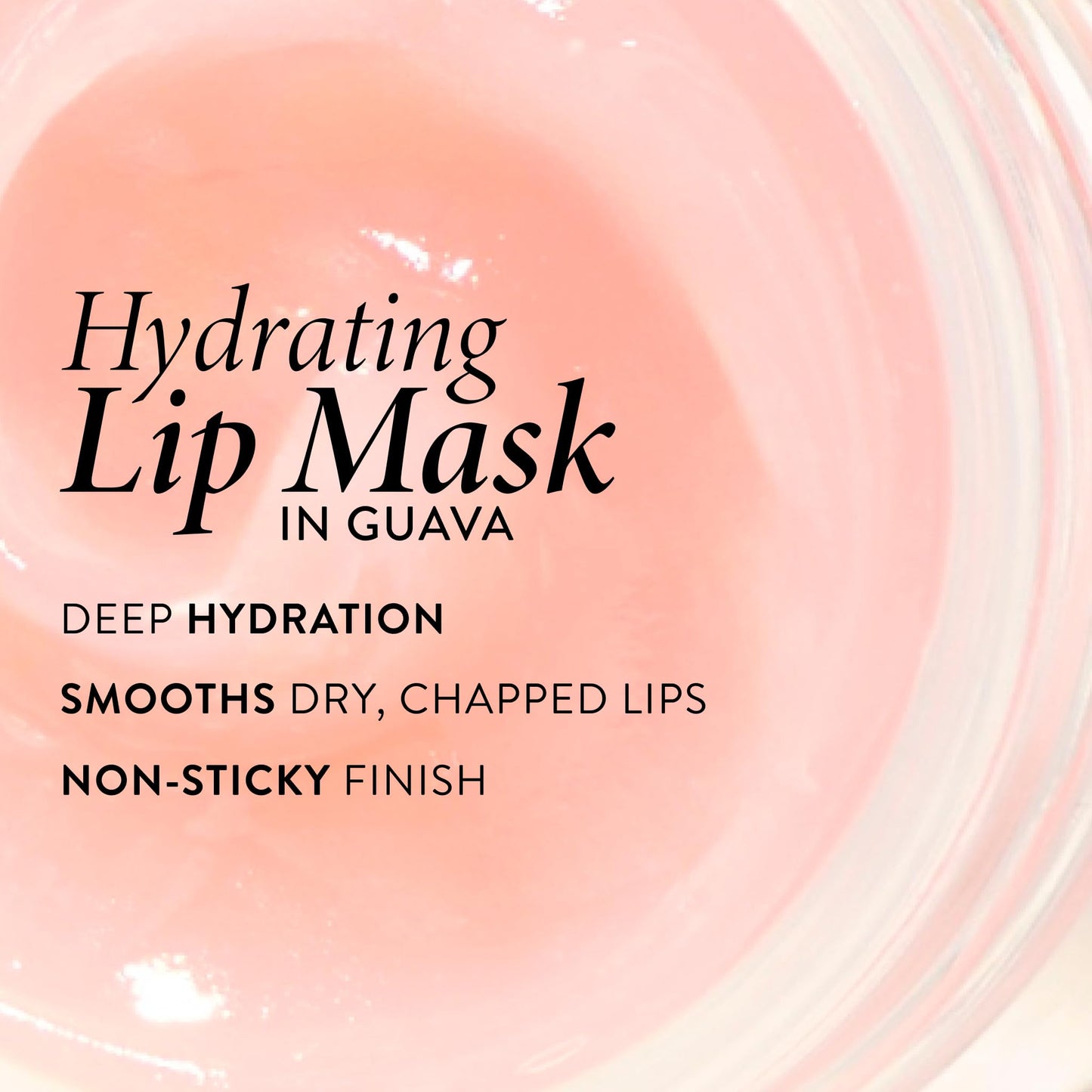 LAURA GELLER NEW YORK Hydrating Lip Mask – Deep Moisture Lip Treatment for Dry, Chapped Lips with Jojoba Oil & Shea Butter – Includes Applicator – Guava