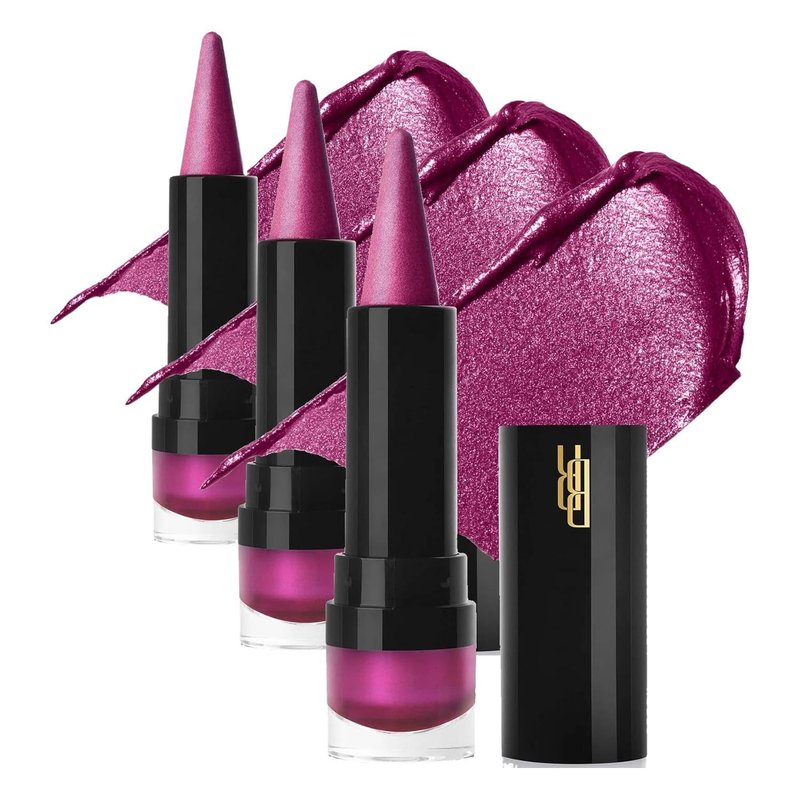 Metalicious Lipstick - Diamond Pink Lip Sculptor | Pack of 3, Long-Lasting Formula