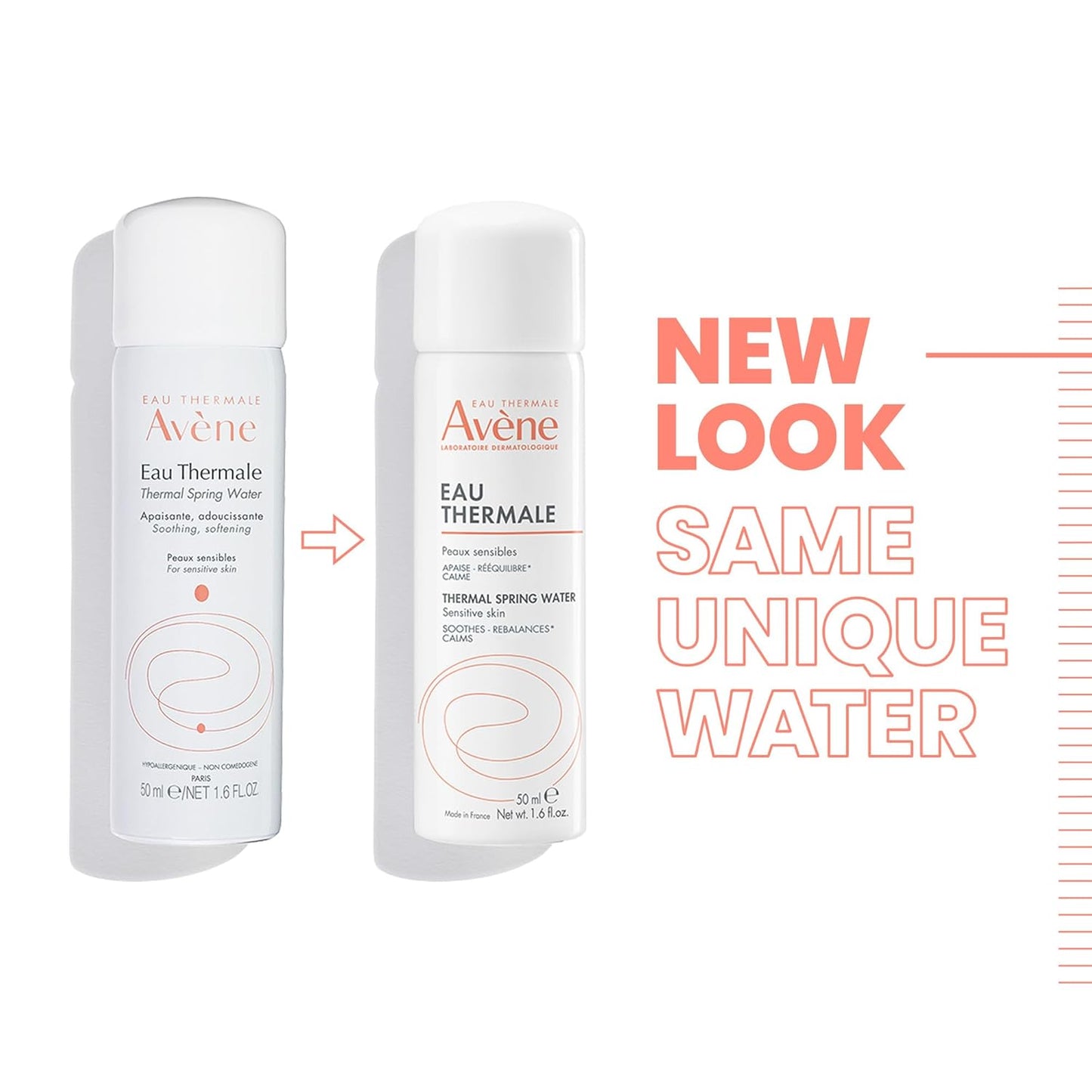 Avène Thermal Spring Water Facial Mist Spray - Soothing & Calming for Sensitive Skin | Hydrating & Softening Formula