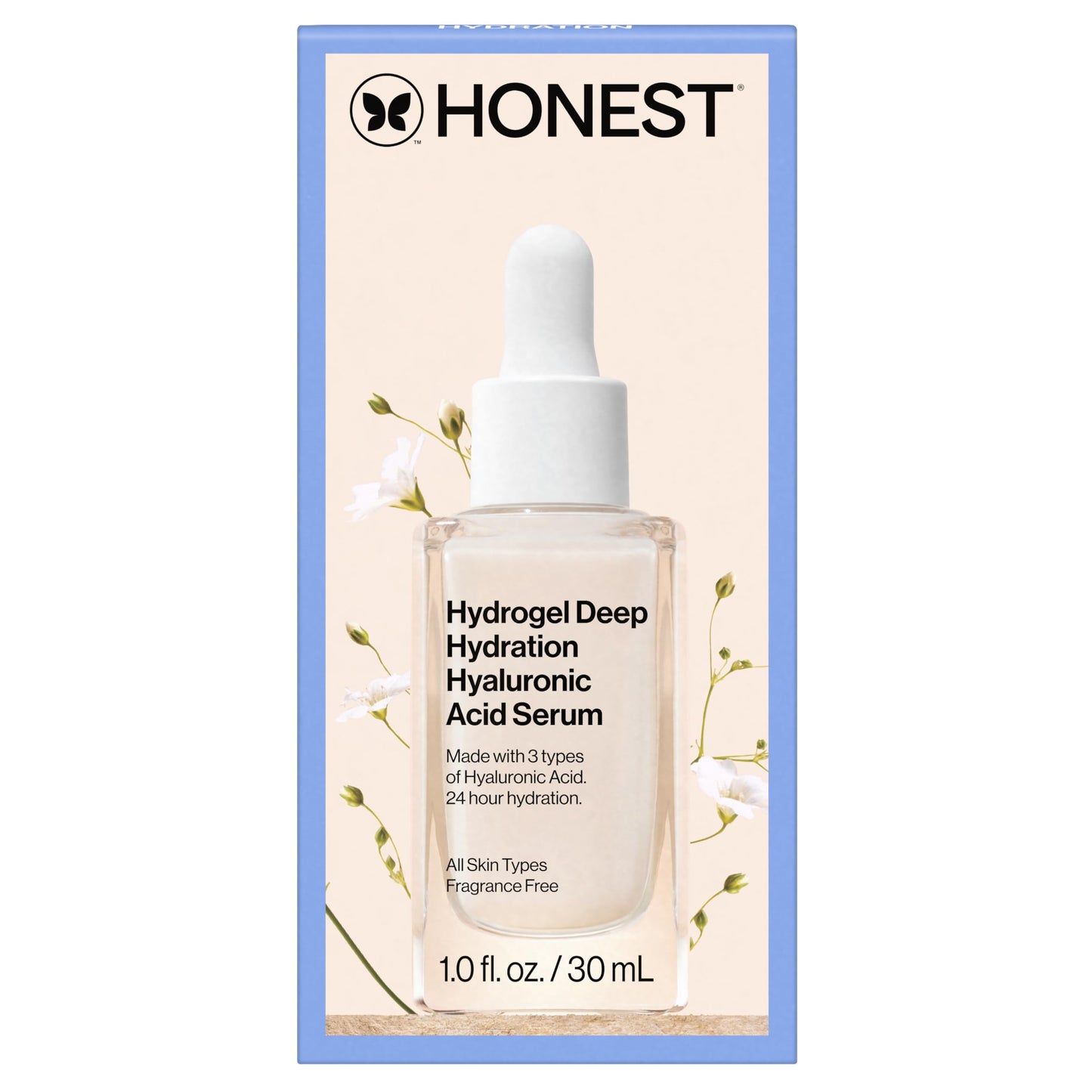Honest Beauty Hydrogel Deep Hydration Hyaluronic Acid Serum, 1 fl oz