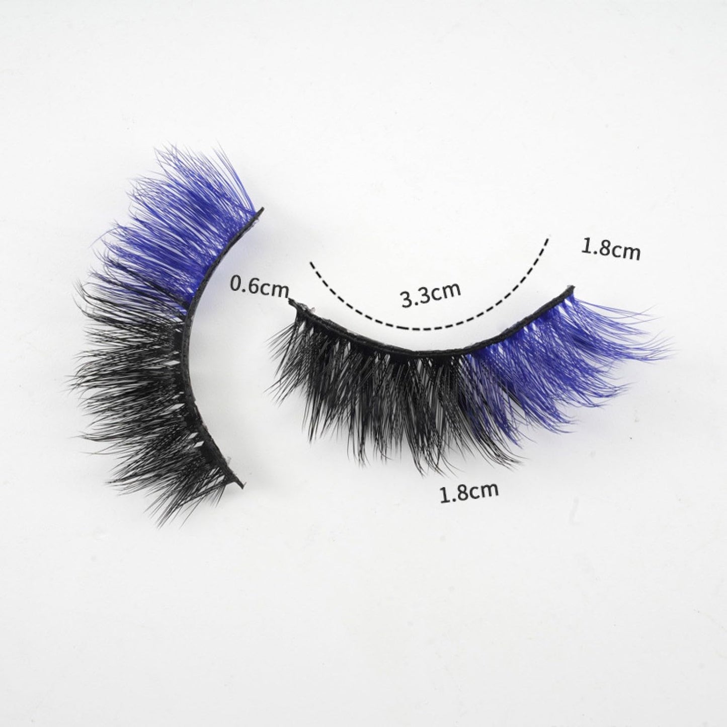 Chunmeng False Eyelashes Reusable Natural Look Easy Daily Use Voluminous Lashes for Party Perfect for Makeup Hypoallergenic +Pink tweezers (Purple+Black)