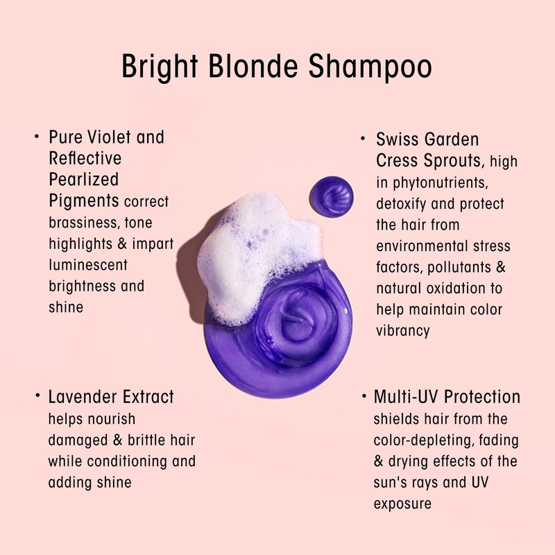 Oribe Bright Blonde Shampoo for Beautiful Color, 33.8 oz (Pack of 1)