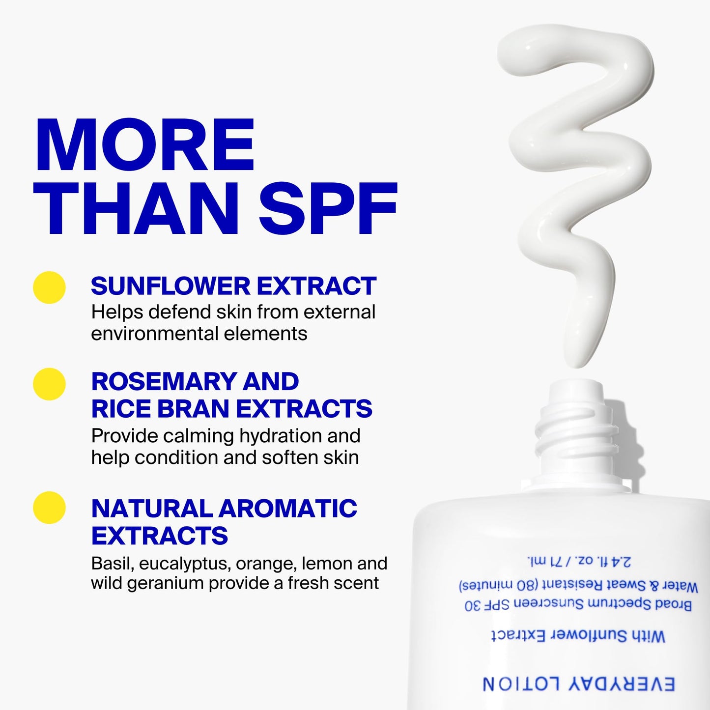 Supergoop! PLAY Everyday Lotion SPF 50 - Broad Spectrum Body & Face Sunscreen - Great for Active Days - Fast Absorbing, Water & Sweat Resistant - 2.4 fl oz