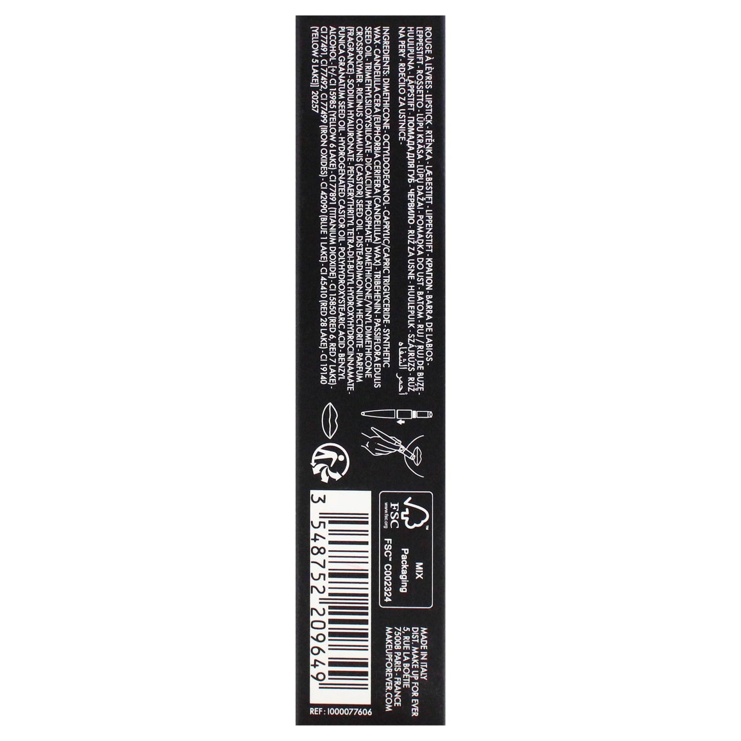 Rouge Artist For Ever Matte Lipstick - 606 Wherever Walnut by Make Up For Ever for Women - 0.07 oz Lipstick