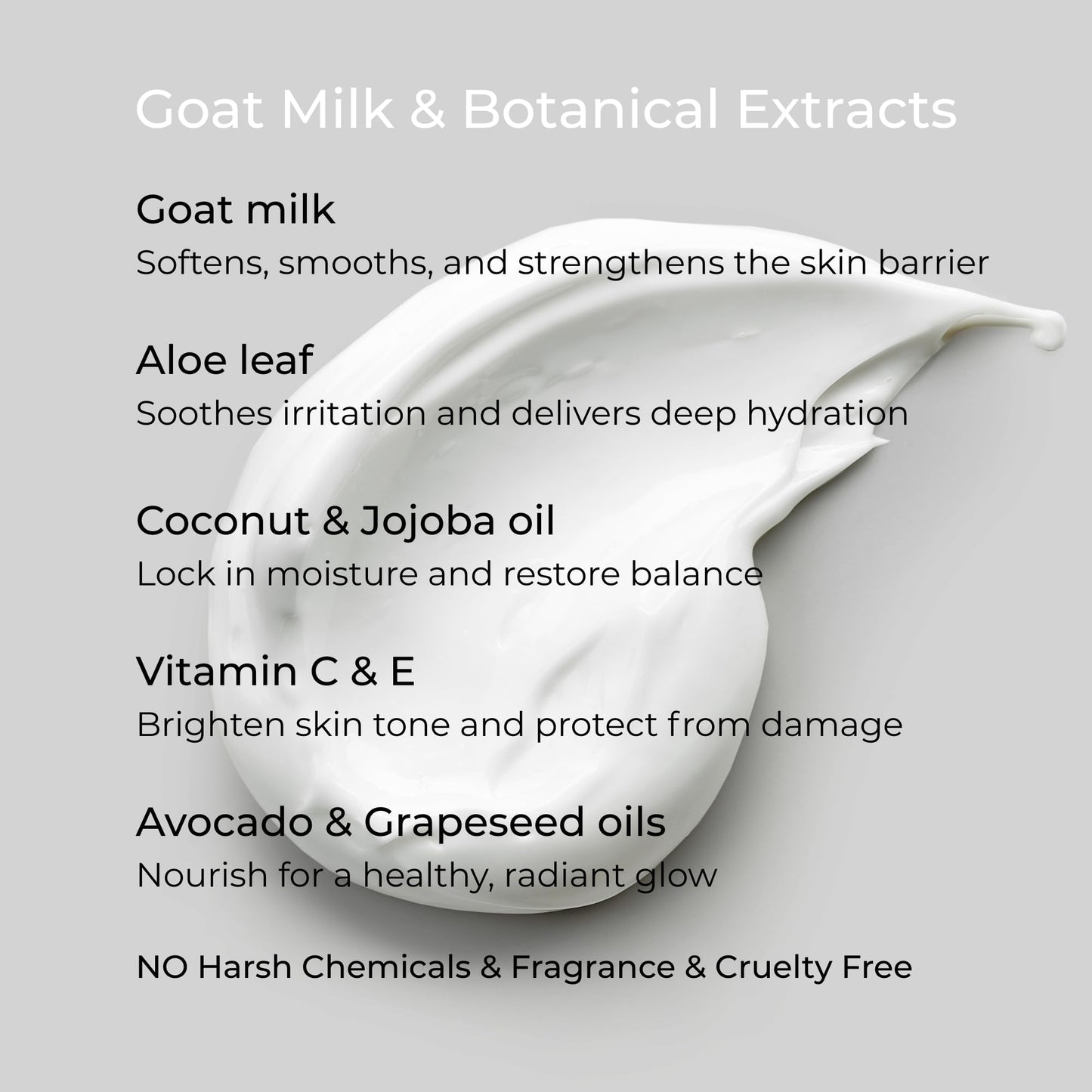 ZOE Goat Milk Moisturizer for Sensitive Skin – Hydrating, Soothing Face Cream with Aloe, Jojoba & Vitamins – Organic, All Natural & Cruelty-Free, Fragrance Free