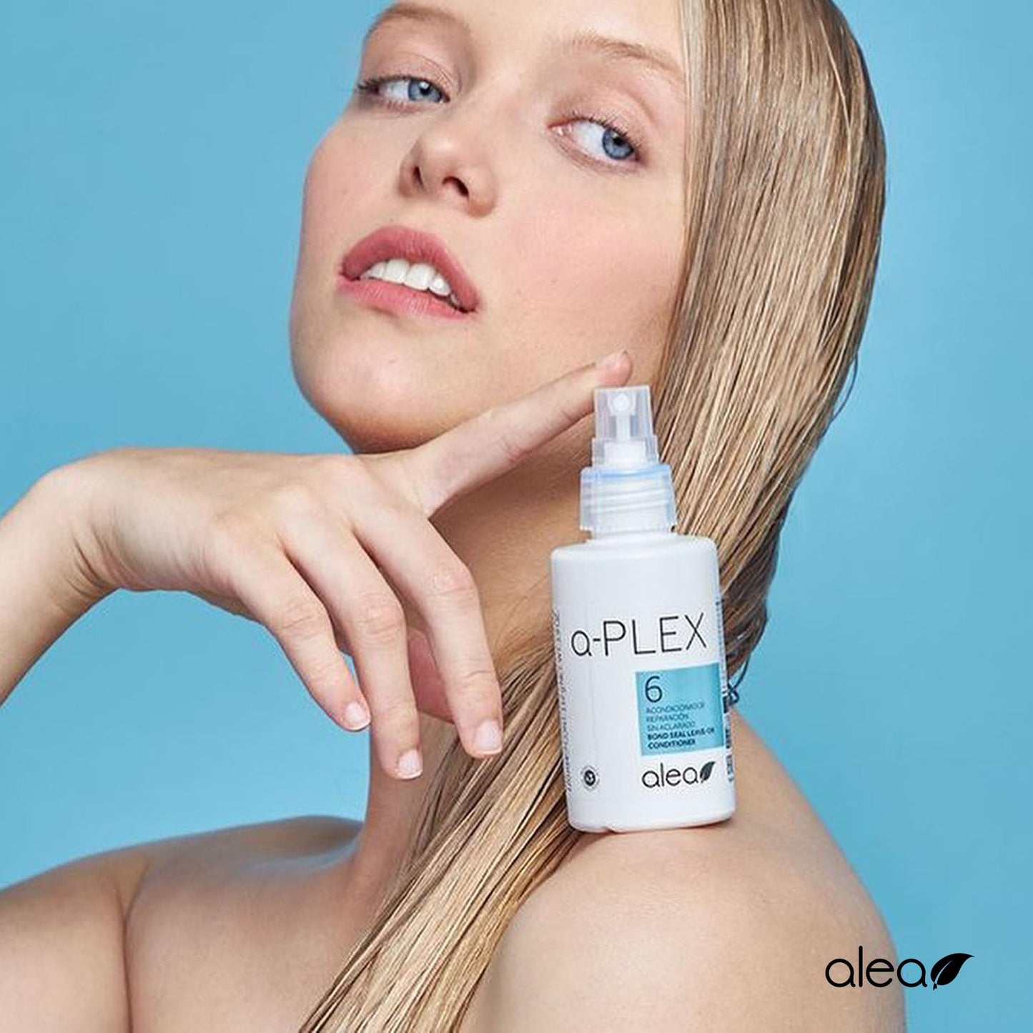 ALEA - Leave-In Conditioner - A-Plex Nº6 Leave-In Repair Conditioner - 250 ml - All Hair Types - Softens, Strengthens, and Hydrates - Anti-Frizz Hair - Heat Protector