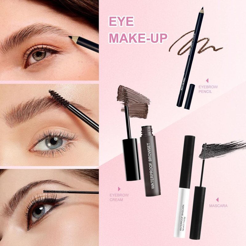 Makeup Set for Women & Teens - All-in-One Beginner Kit | Travel-Friendly Gift Set
