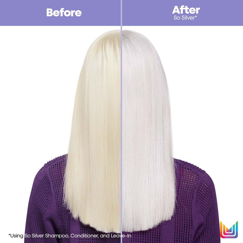 Matrix So Silver Conditioner | Deep Conditioning | Repairs Dull, Blonde & Silver Hair | Non-Color Depositing | For Color Treated Hair | For Dry, Damaged Hair | Packaging May Vary | Vegan