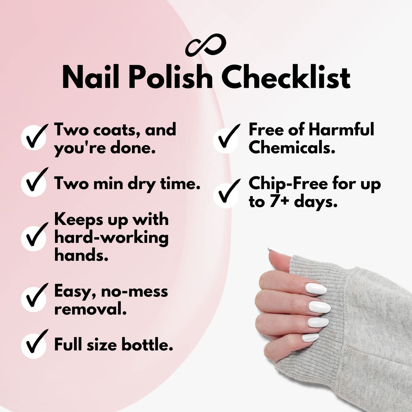 Eternal Nail Polish Set 4 Piece Kit: Long Lasting, Quick Dry and Cruelty Free. Made in USA - 0.46 Fluid Ounces Each (Call Me Boss Lady)