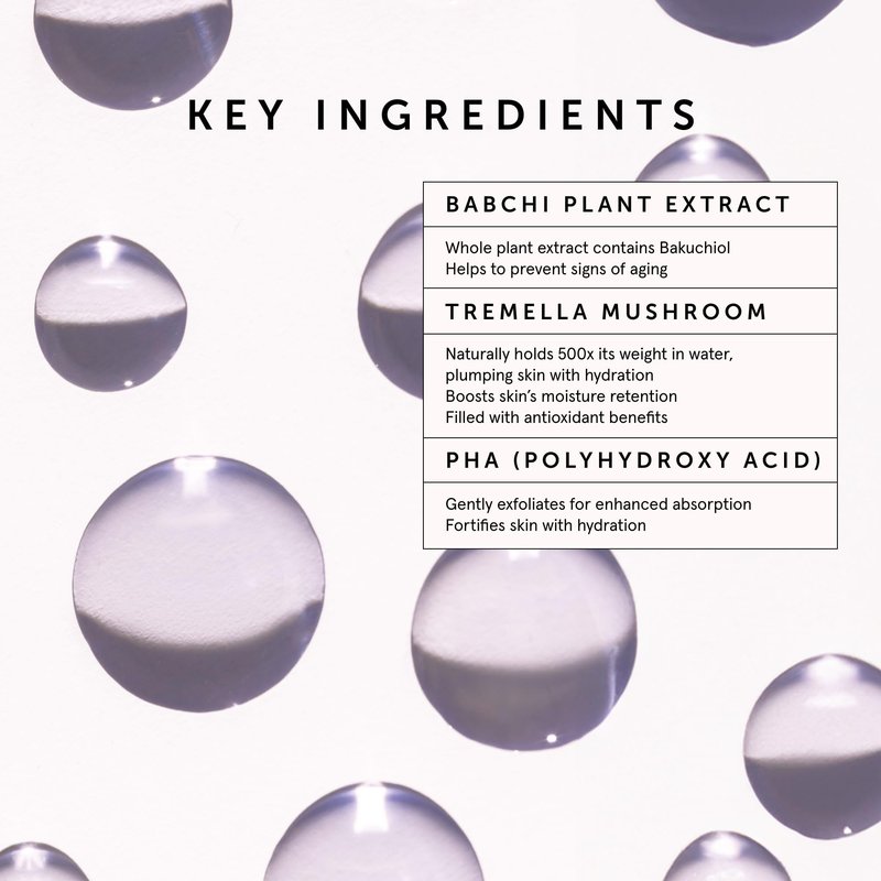 HERBIVORE Bakuchiol Retinol Alternative Face Serum REGULAR STRENGTH - Bakuchiol + Peptides, Smooths Skin, Reduces Fine Lines & Wrinkles, Plant-based, Vegan, Cruelty-free, 30mL / 1 oz