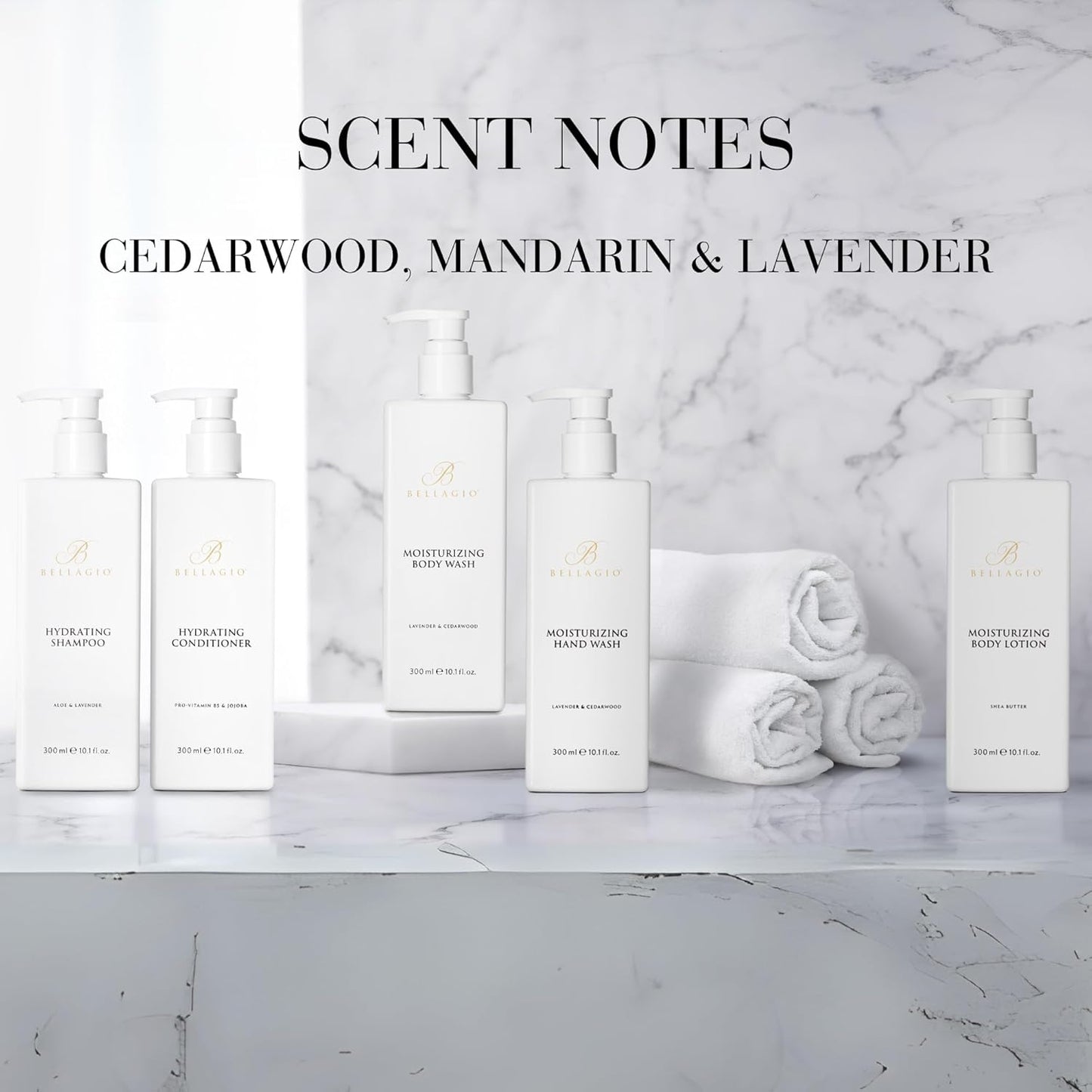 Moisturizing Body Wash - Cedarwood, Green Mandarin & Lavender Scent - 10 oz