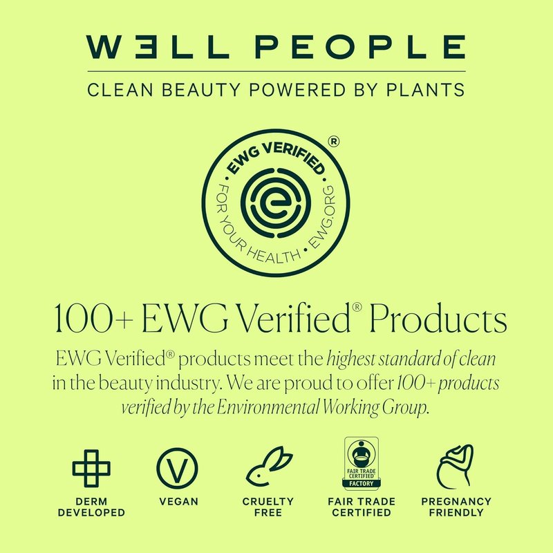 Well People Daygleamer Mineral Sunscreen Serum SPF 34 - Hydrating Formula with Vitamin C & Niacinamide | 1.7 Oz