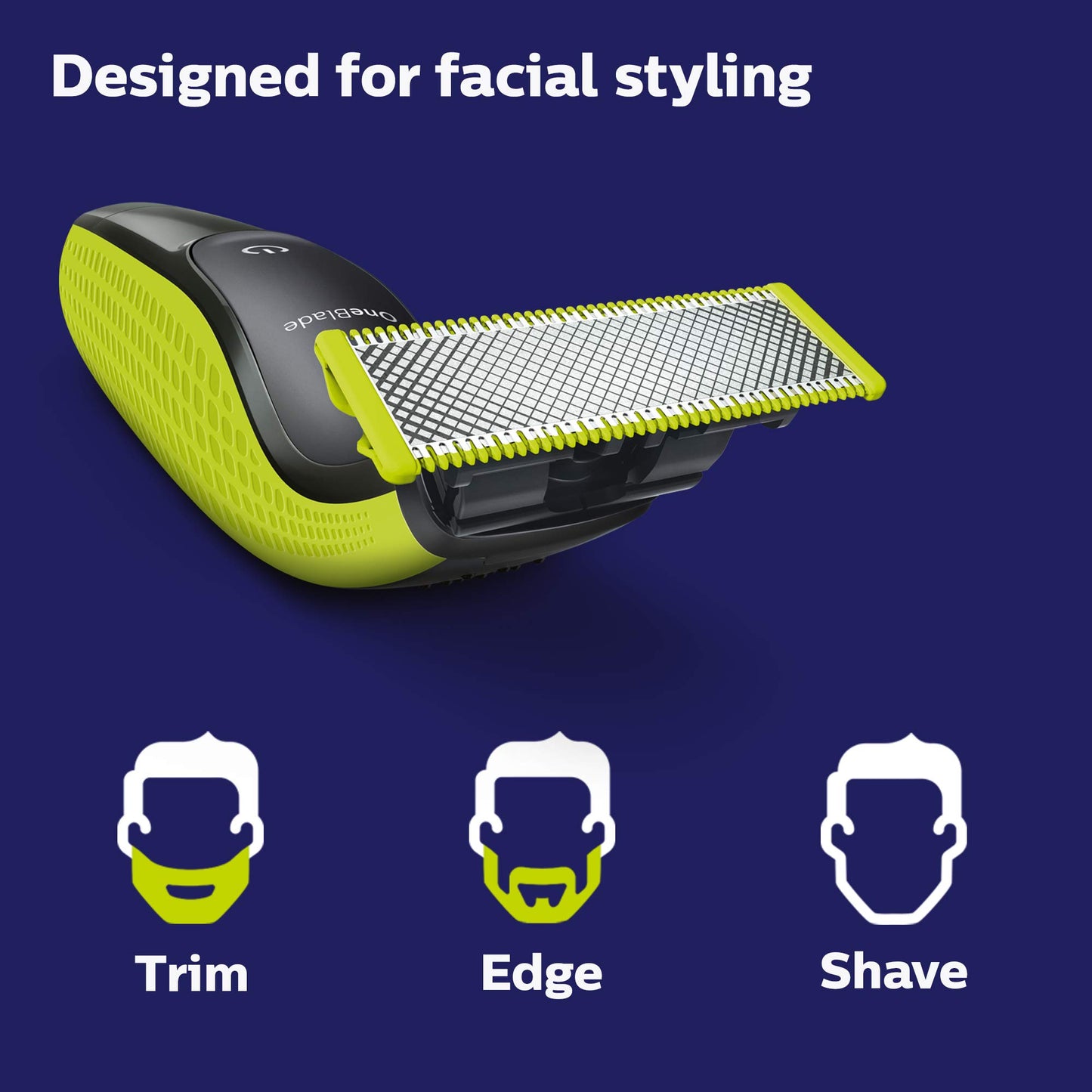 Philips OneBlade Hybrid Electric Trimmer and Shaver, QP2520