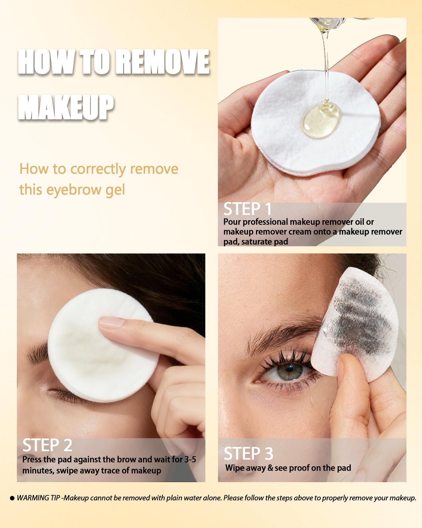 Waterproof Tinted Brow Gel
