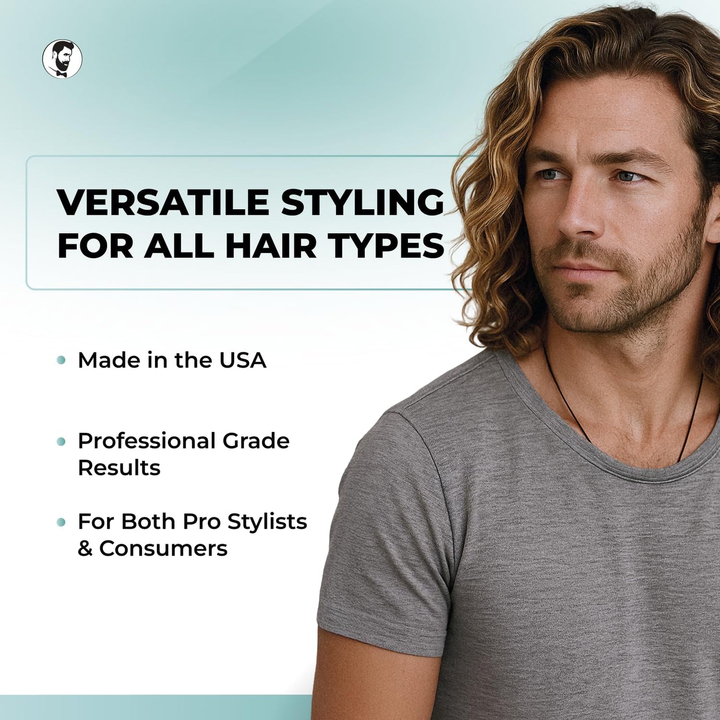 Sea Salt Spray for Hair - Texturizing Spray with Dead Sea Salt, Vitamin E & Kelp - Adds Volume & Texture | 8 oz